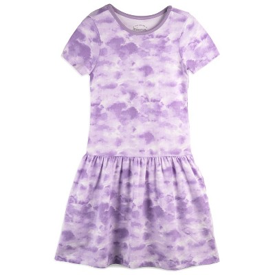 Mightly Girls Fair Trade Organic Cotton Short Sleeve Drop Waist Dress