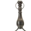 HomeRoots 24" Brown Distressed Iron Tabletop Dish Candle Holder - 4 of 4