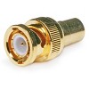 Monoprice BNC Male to RCA Female Adapter - Gold Plated | Male Twist Lock - 2 of 2