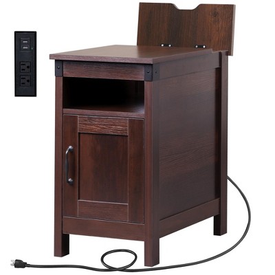 Farmhouse End Table for Living Room