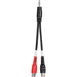 Livewire Essential Interconnect Y-Cable 3.5 mm TRS Male to RCA Male - 1 of 2