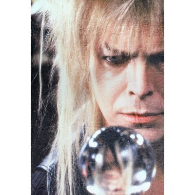 Labyrinth Goblin King Black Fleece Throw Blanket