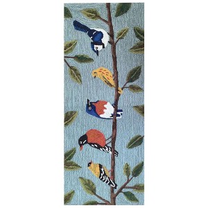 Liora Manne Frontporch Bird Indoor/Outdoor Area Rug.. - 1 of 4