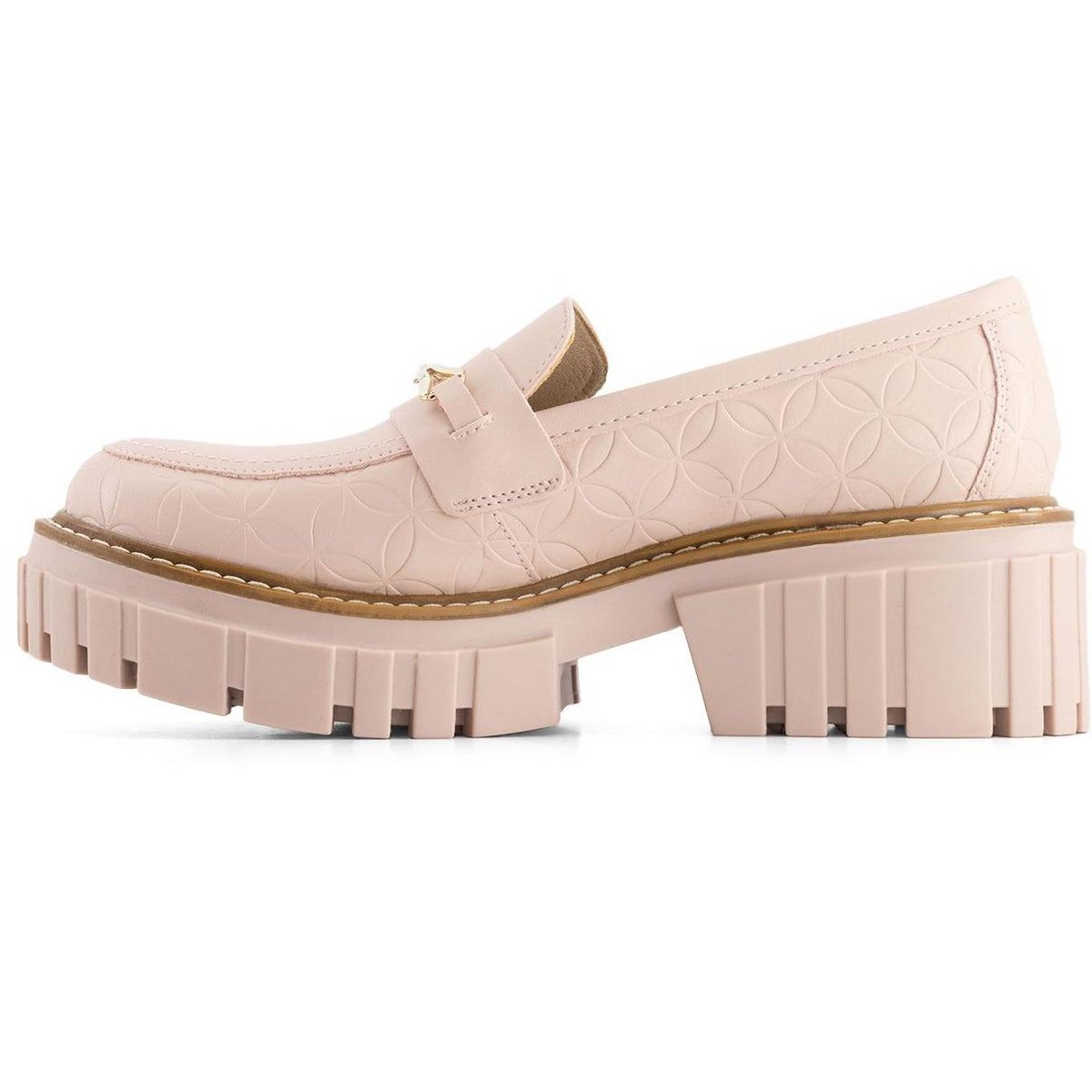 Женские туфли Andrea Women's Penny Loafers 54794 Pink 8 — фото 3