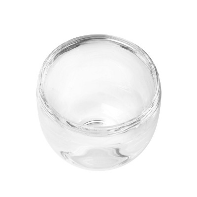 Clear Acrylic Toothbrush Holder with Oval Compartments