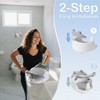 Napei Baby Bath Seat with Suction Cups & Backrest Support - 3 of 4