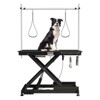 FURNIinspire Pet Grooming Tools Foldable Pet Grooming Table for Pet Large Dogs and Cats with Adjustable, Bathing Station, Black, 49.6"*26"*36" - 4 of 4