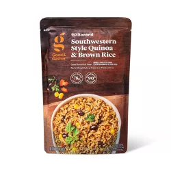 Southwestern-Style Quinoa and Brown Rice Microwavable Pouch - 8oz - Good & Gather™