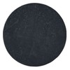 Uttermost Hurlee Outdoor Accent Table Crafted from Glass Reinforced Concrete-Featuring a Beautiful Black Slate Textured Finish - 2 of 3