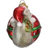 Old World Christmas Blown Glass Ornament for Christmas Tree, Playful Christmas Mouse - 4 of 4