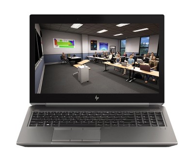 HP ZBook 15 G6 Laptop, Core i7-9850H 2.6GHz, 16GB, 512GB SSD, 15.6" FHD, Win11P64, CAM, A GRADE, NVIDIA Quadro T1000 4GB, Manufacturer Refurbished