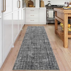 Living Room Rug Washable Rug Non-Slip Modern Abstract Throw Rugs Large Soft Bedroom Carpet Indoor Contemporary Solid Floor Carpet - 1 of 4