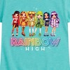 Girls' - Rainbow High - Character Group Fitted Short Sleeve Graphic T-Shirt - 2 of 4
