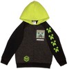 Minecraft Creeper Boys Zip-Up Hoodie, T-Shirt and Jogger Sweatpants 3-Piece Bundle Set - 2 of 4