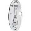Spyderco Cricket Stainless Steel Folding Pocket Knife with 1.88" VG-10 Reverse "S" Blade | Get Secure Grip with the Stainless Steel Handle - 3 of 4