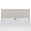 Skyline Furniture Empire Striped Upholstered Headboard - 2 of 4