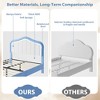 Coucheta Upholstered Bed Frame with LED Lights, Storage Drawer & Headboard,Velvet Platform for Kids, No Box Spring Needed - 4 of 4