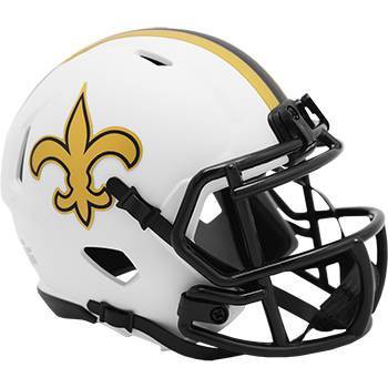 NFL New Orleans Saints Lunar Eclipse Mini Helmet