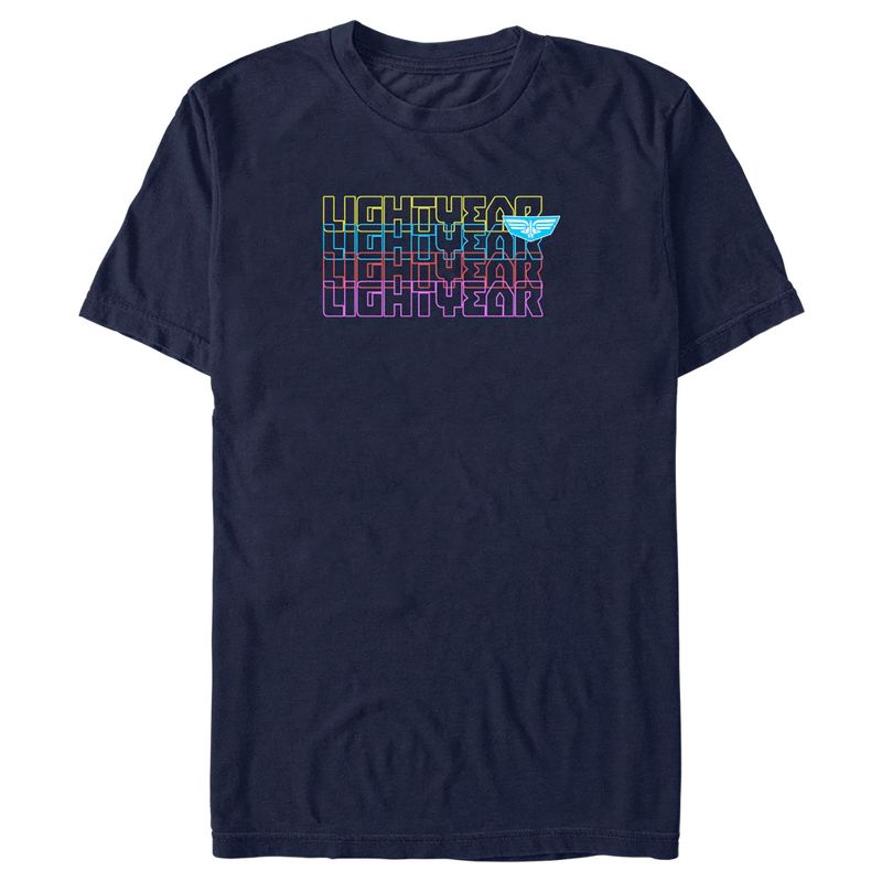Men's Lightyear Blue Logo T-Shirt, 1 of 6