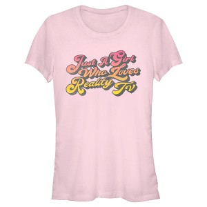 Junior's Lost Gods A Girl Who Loves Reality Tv T-Shirt - 1 of 4