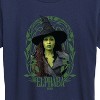 Women's - Wicked - Art Noveau Elphaba Short Sleeve Graphic T-Shirt - 2 of 4