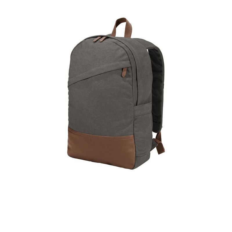 Port Authority Cotton Canvas School Backpack, 2 of 8