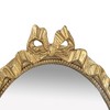 FONTOI Baroque Style Gold Arch Mirror Decorative Wall Accent Elegant Statement Piece for Bathroom Bedroom or Living Room, Gold, 23.6"*1.6"*37.3" - 3 of 4