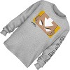 Avatar the Last Airbender Shirt - Mens Avatar the Last Airbender Long Sleeve Tee (Heather Grey, Small) - 4 of 4