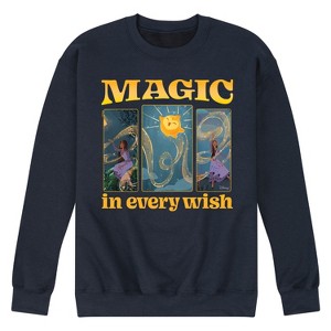 Men's - Disney - Magic In Every Wish Graphic Fleece Sweatshirt - 1 of 4
