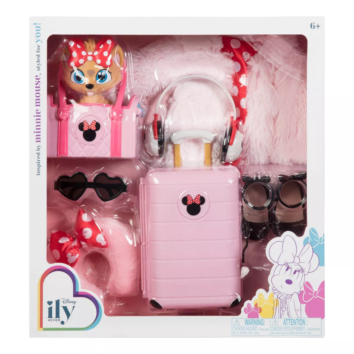 Disney ILY 4ever 18" Minnie Mouse Inspired Deluxe Fashion and Accessory Pack - image 2 of 10