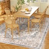 HOMCOM Area Rug, Boho Machine Washable Rug, Non-Slip Low Pile Carpet for Living Room, Bedroom, Dining Room, Home Office - 4 of 4