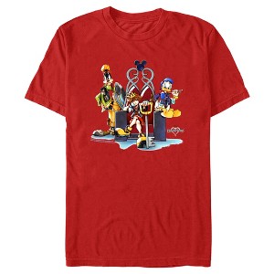 Men's Kingdom Hearts 1 King of Hearts T-Shirt - 1 of 4