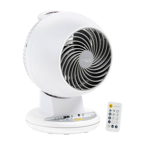 Iris Woozoo C15t Compact Oscillating Circulating Fan With Remote White Woozoo Compact Personal Oscillating Circulator Fan With Remote White Pcf Sdc15t