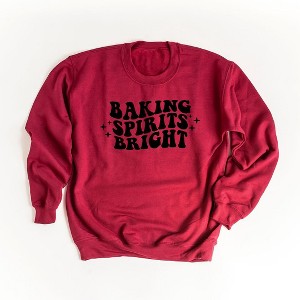Simply Sage Market Women's Graphic Sweatshirt Baking Spirits Bright - 1 of 2