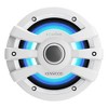 Kenwood XM65WL 6.5" 2-Way White Coaxial Speakers Marine/Powersports for 5-1/2" Diameter Mounting Hole, 21-Color Front & Back RGB Illumination - 3 of 3