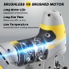 ZACHVO 20V Cordless Brushless Jigsaw with LED, 6 Speeds, 4 Orbital Settings, Bevel Cutting, 6 Blades Included - 4 of 4