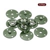Unique Bargains Alloy Invisible Durable High Hardness Buckle Fasteners Press Studs Buttons 5 Pcs - 3 of 4