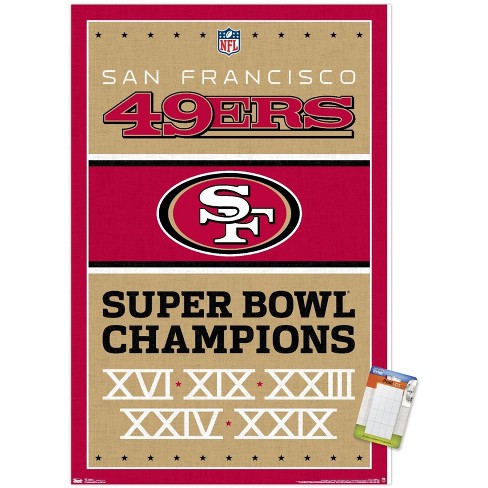 49ers 24 x 36 Poster Print