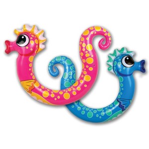 Poolmaster Seahorse Swimming Pool Noodle Float - 2pk - 1 of 4