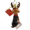 KURT ADLER 4.0 Inch Dog With Antlers Ornament Christmas Puppy Tree Ornaments - 2 of 2