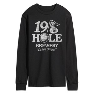 Men's - Instant Message - 19th Hole Brewery Long Sleeve Graphic T-Shirt - 1 of 4