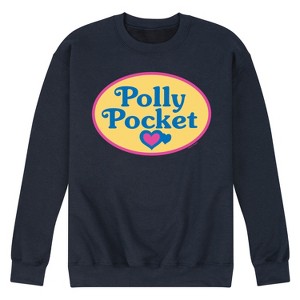 Men's - Polly Pocket - Polly Pocket Color Logo Graphic Fleece Sweatshirt - 1 of 4
