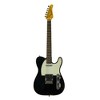 Sawtooth ET Relic Electric Guitar, Black with Aged White Pickguard - 2 of 4