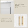 CAVINAS Storage Cabinet,Kitchen Pantry Cabinet with 2 Magnetic Doors,Adjustable Shelves,Tall Cabinet for Kitchen,Living Room,Dining Room - 4 of 4