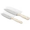 Martha Stewart Everyday Keswick 2 Piece Santoku Knife and Sheath Set in Linen - 2 of 4