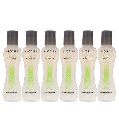 Biosilk Aloe Vera Hand Sanitizer 2.2 oz 6 Pack