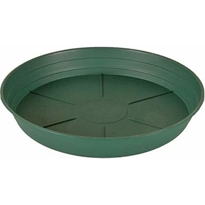 Hydrofarm Premium Round Saucer, Green, 8in