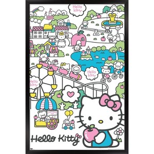 Trends International Hello Kitty - Carnival Framed Wall Poster Prints - 1 of 4