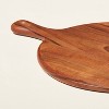 10" Round Wooden Paddle Serving Board - Hearth & Hand™ with Magnolia" " - 3 of 4