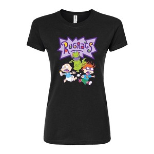 Women's - Rugrats - The Great Chase Juniors Fitted Graphic T-Shirt - 1 of 4